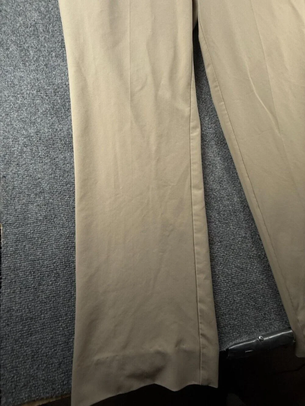 Footjoy Golf Pants Beige Stretch Polyester Spandex Outdoor Men ACTL 38X33